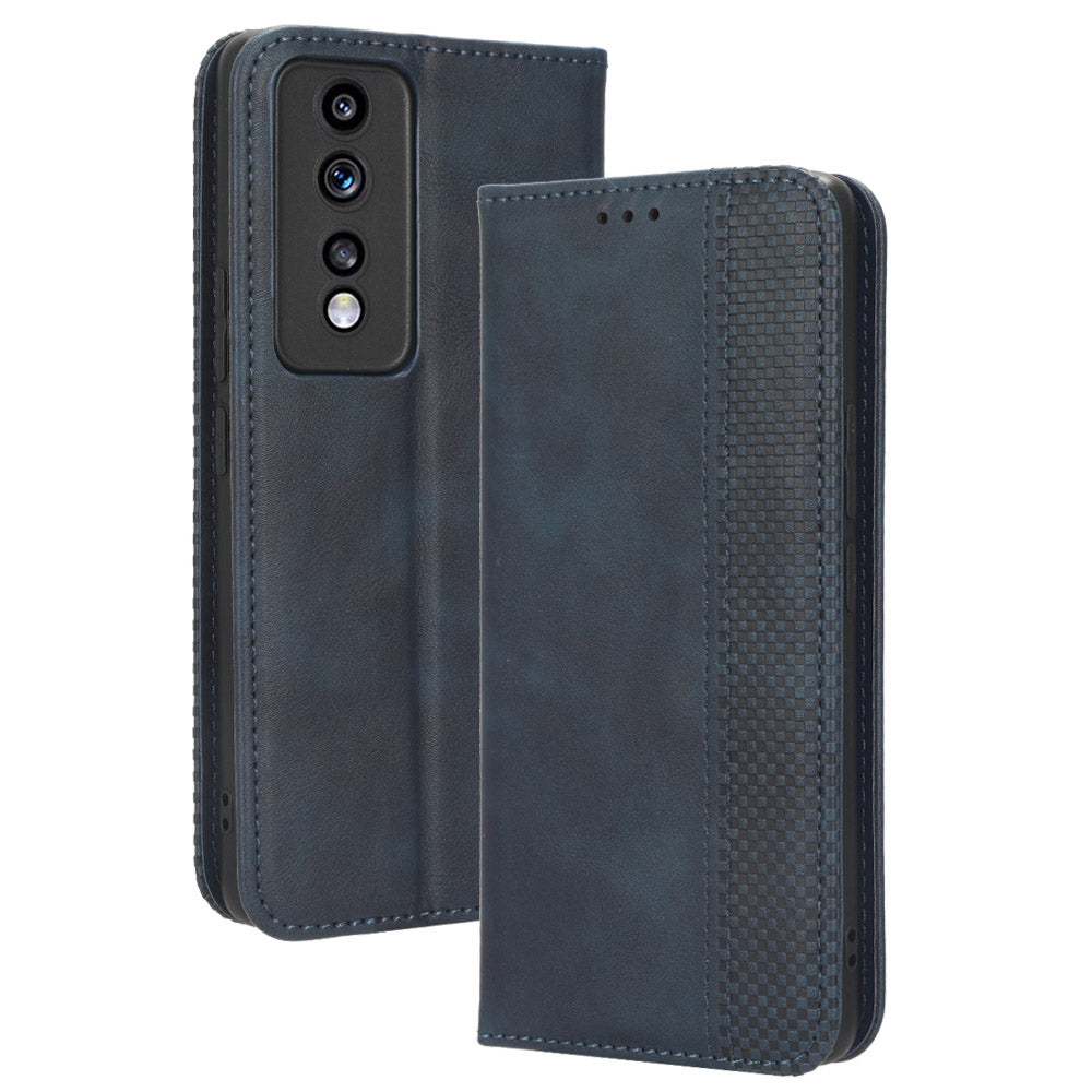 For Honor 80 GT 5G Retro Texture Phone Wallet Case PU Leather Stand Protective Phone Cover For Honor 80 GT 5G Retro Texture Phone Wallet Case PU Leather Stand Protective Phone Cover